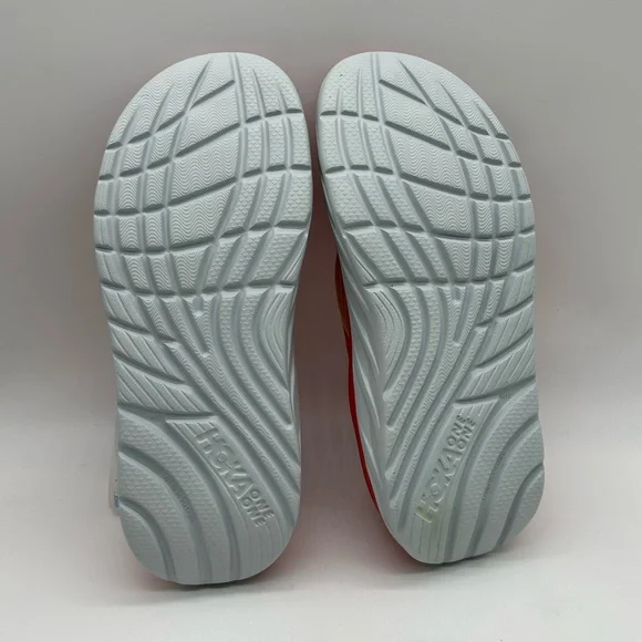 HOKA Ora Recovery Flip Fiesta Amber Yellow Men’s Size 10 Comfort Sandals NWT